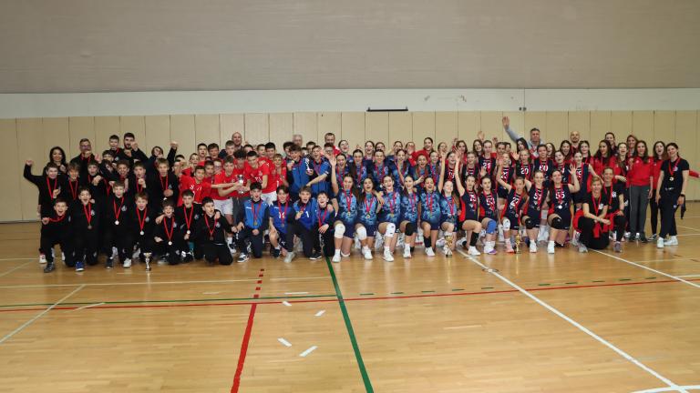 Zagreb u vrhu hrvatske odbojke: medalje za OK Croatia, OK Dinamo, HAOK Mladost i MOK Dinamo Zagreb