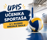 Upis učenika - sportaša u razredne odjele za sportaše